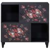 vidaXL Stauraumschr&auml;nke Mehrfarbig 80 x 33,5 x 75 cm Massivholz Mango