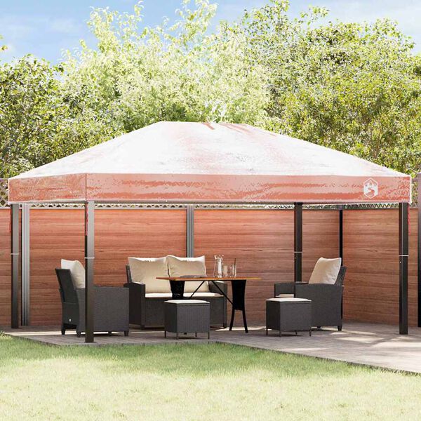 vidaXL Ersatzbezug f&uuml;r Pavillon Transparent 400 x 300 x 32 cm PVC