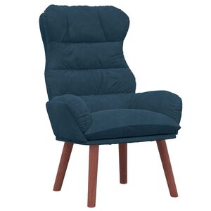 vidaXL Sessel Blau 69 x 74 x 93 cm Samt