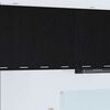vidaXL H&auml;ngeschrank mit T&uuml;r Schwarze Eiche und Wei&szlig; 30 x 31 x 80 cm