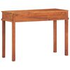 vidaXL Konsolentisch 110&times;40&times;76 cm Akazie Massivholz