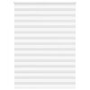 vidaXL Doppelrollo Wei&szlig; 160x230 cm Stoffbreite 155,9 cm Polyester