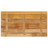 vidaXL Tischplatte 110x70x2,5 cm Rechteckig Raues Massivholz Mango