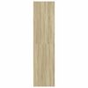 vidaXL Kleiderschrank Sonoma-Eiche 80x50x200 cm Holzwerkstoff