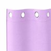 vidaXL Verdunkelungs-Vorh&auml;nge mit Ringen 2 pcs Lila 245 x 140 cm