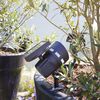 Luxform Intelligente Hybride LED-Garten-Solarleuchte Montana Schwarz