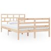 vidaXL Massivholzbett 120x190 cm
