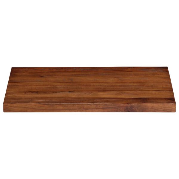 vidaXL Tischplatte 70x60x2,5 cm Rechteckig Altholz Massiv