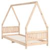 vidaXL Kinderbett 80x200 cm Massivholz Kiefer