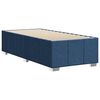 vidaXL Bettgestell ohne Matratze Blau 100x200 cm Stoff