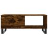 vidaXL Couchtisch R&auml;uchereiche 90x50x36,5 cm Holzwerkstoff