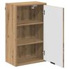 vidaXL Badezimmer Schrank Wandmontiert Artisan-Eiche 39 x 23,5 x 65 cm