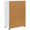 vidaXL Badezimmerschrank Wei&szlig; 72,5 x 36,5 x 100 cm Holzwerkstoff