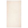 vidaXL Teppich HUARTE Kurzflor Weich und Waschbar Beige 80x150 cm