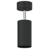 vidaXL Deckenstrahler mit Strahlern Schwarz 6 x 6 x 16 cm Metall