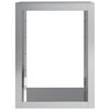 vidaXL Brennholzregal 60x40x80 cm Verzinkter Stahl