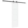 vidaXL Schiebet&uuml;r ORKDAL Wei&szlig; 61 x 198,5 cm Massives Kiefernholz