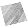 vidaXL Bodenplanken Grau 5,11 m&sup2; 55 stk. PVC