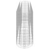 vidaXL Gabionen-Hochbeet Verzinktes Eisen 260x50x100 cm