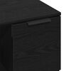 vidaXL Couchtisch Schwarze Eiche 50 x 50 x 36 cm Holzwerkstoff