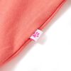 Kinder-T-Shirt mit Fl&uuml;gel&auml;rmeln Korallenrosa 104