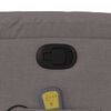 vidaXL Massagesessel mit Aufstehhilfe Taupe Stoff