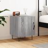 vidaXL Nachttisch Grau Sonoma 40x40x50 cm Holzwerkstoff