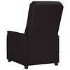 vidaXL Massagesessel Schwarz Kunstleder