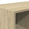 vidaXL Schuhregale 2 Stk. Stapelbar Sonoma-Eiche 89,5x30x40 cm