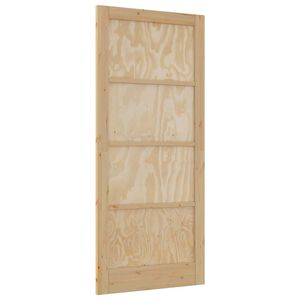 vidaXL Interior T&uuml;r ORKDAL Braun 93 x 211 cm Sperrholz