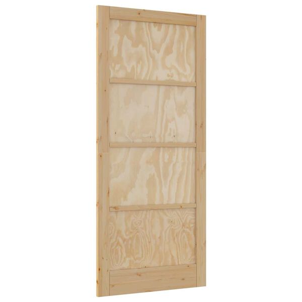 vidaXL Interior T&uuml;r ORKDAL Braun 93 x 211 cm Sperrholz