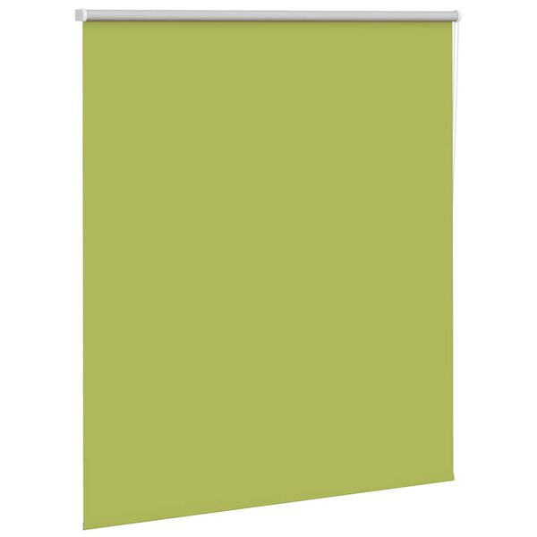 vidaXL Verdunkelungsrollo Gr&uuml;n 135x130cm Stoffbreite 131,6cm Polyester