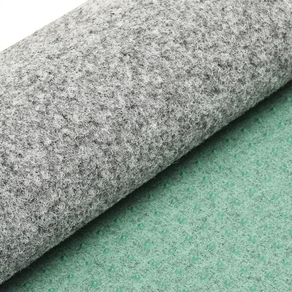 vidaXL Kunstrasen mit Noppen 5x1,33 m Grau