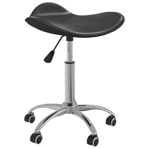 vidaXL B&uuml;rostuhl Schwarz Kunstleder
