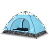 vidaXL Campingzelt 2 Personen Blau Quick Release