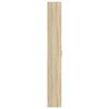 vidaXL Garderobenschrank Sonoma-Eiche 55x25x189 cm Holzwerkstoff