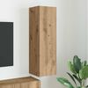 vidaXL TV-Wandschrank Kunsthandwerk Eiche 30 x 31 x 100 cm