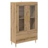 vidaXL Highboard Artisan-Eiche 69,5 x 31 x 115 cm