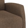 vidaXL Relaxsessel Braun Stoff