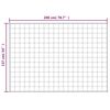 vidaXL Gewichtsdecke Hellcreme 137x200 cm 10 kg Stoff