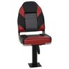 vidaXL Bootssitz mit Podest 360&deg; Drehbar