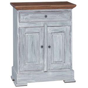 vidaXL Aufbewahrungsschrank 63 x 30 x 79 cm Massives Mahagoni Holz
