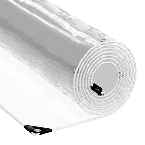 vidaXL Pflanzenabdeckung Transparent 2 x 1,5 m PVC
