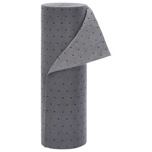 vidaXL &Ouml;lbindetuch Grau 40x1000 cm