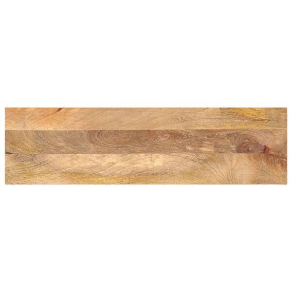 vidaXL Tischplatte 100x30x2,5 cm Rechteckig Massivholz Mango