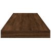 vidaXL Wandregale 4 Stk. Braun Eichen-Optik 80x10x1,5 cm Holzwerkstoff