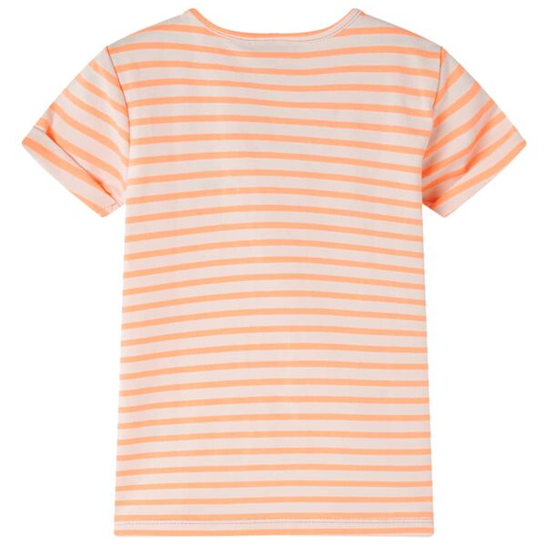 Kinder-T-Shirt Neonorange 104