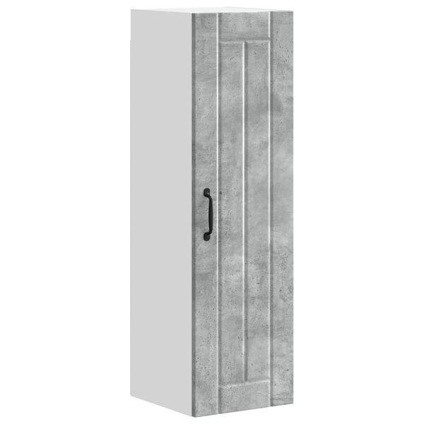 vidaXL K&uuml;chenschrank Beton Grau 30 x 31 x 100 cm Holzwerkstoff