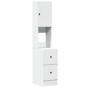 vidaXL K&uuml;chenschrank Wei&szlig; 35x50x180 cm Holzwerkstoff