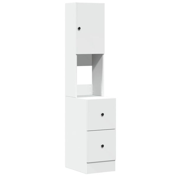 vidaXL K&uuml;chenschrank Wei&szlig; 35x50x180 cm Holzwerkstoff